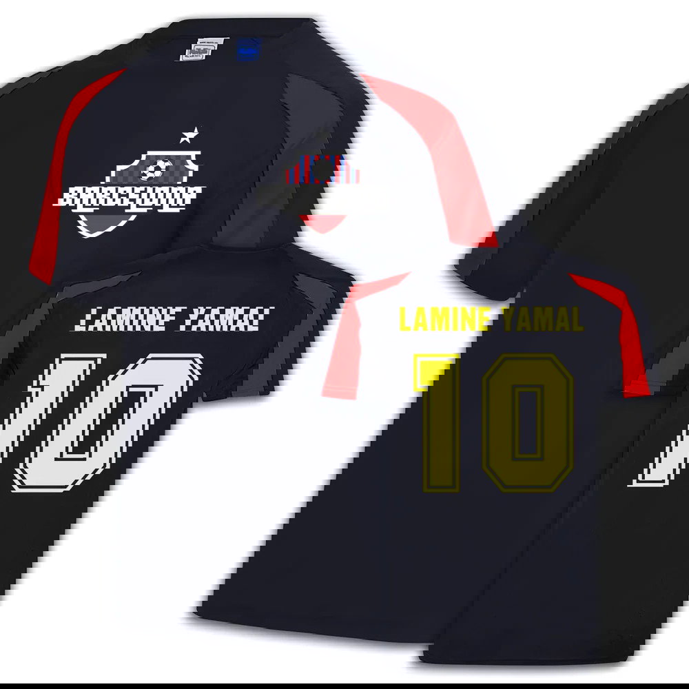 Barcelona Sports Training Jersey (Lamine Yamal 10)