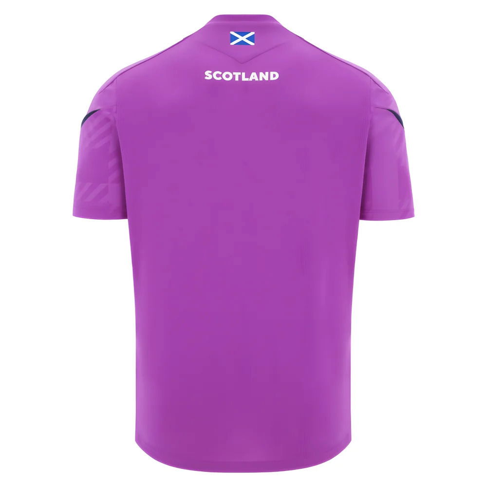 2025-2026 Scotland Rugby Training Poly Shirt (Purple) - Kids
