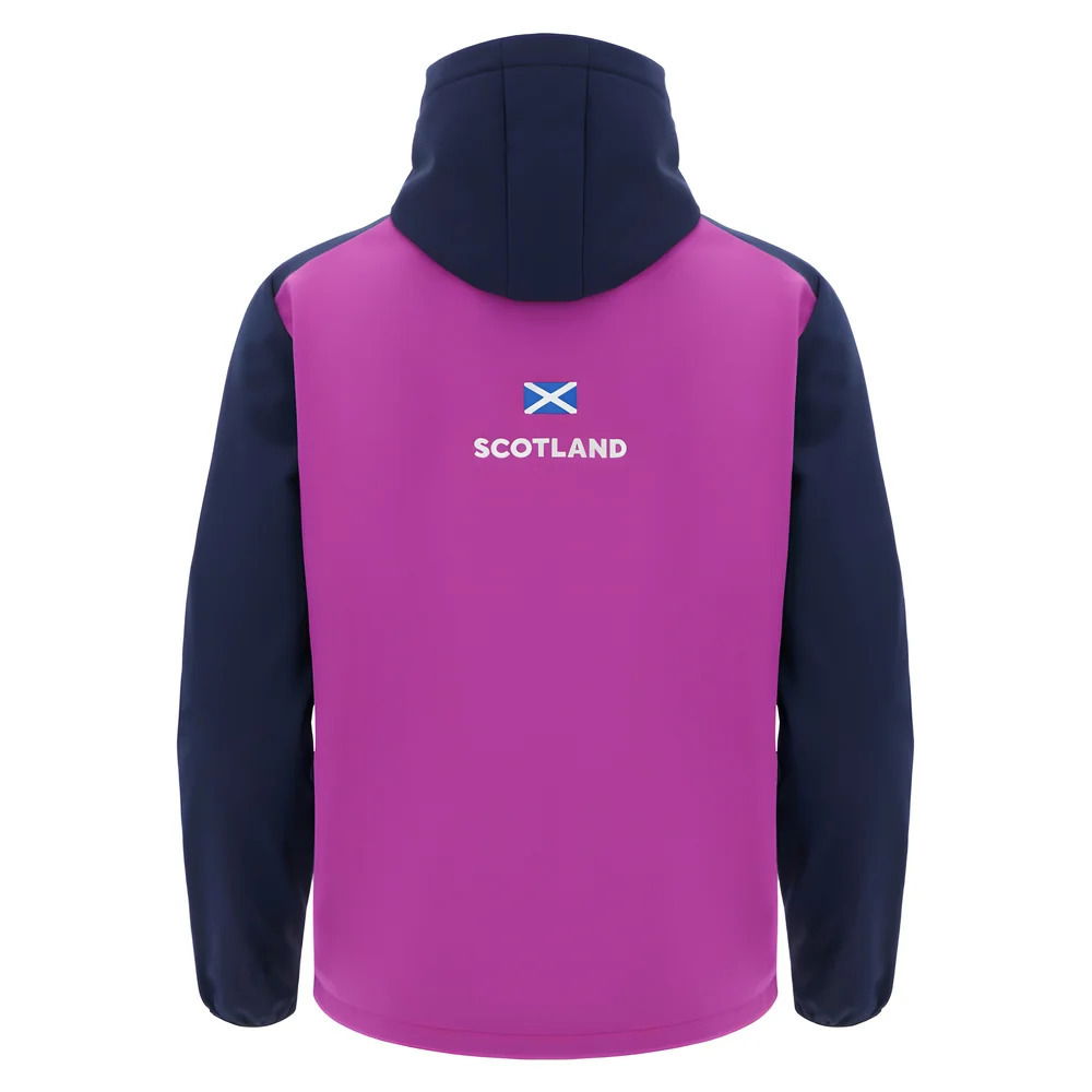 2025-2026 Scotland Rugby Softshell Jacket (Navy)