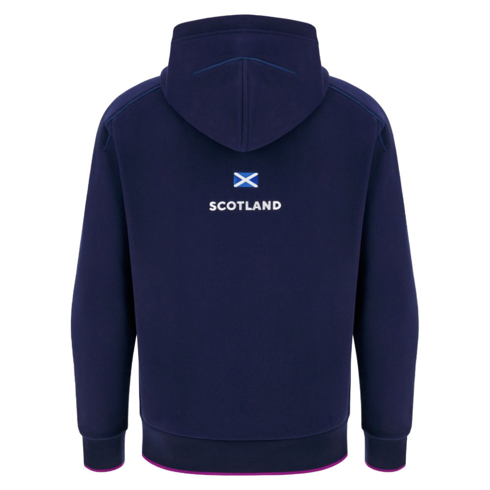 2025-2026 Scotland Rugby Ath Sweat Hoody (Navy)