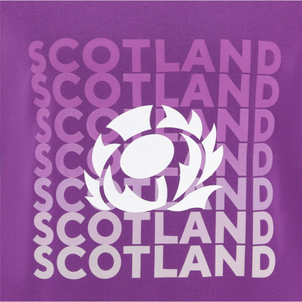 2025-2026 Scotland Rugby Leisure Sweatshirt (Purple)