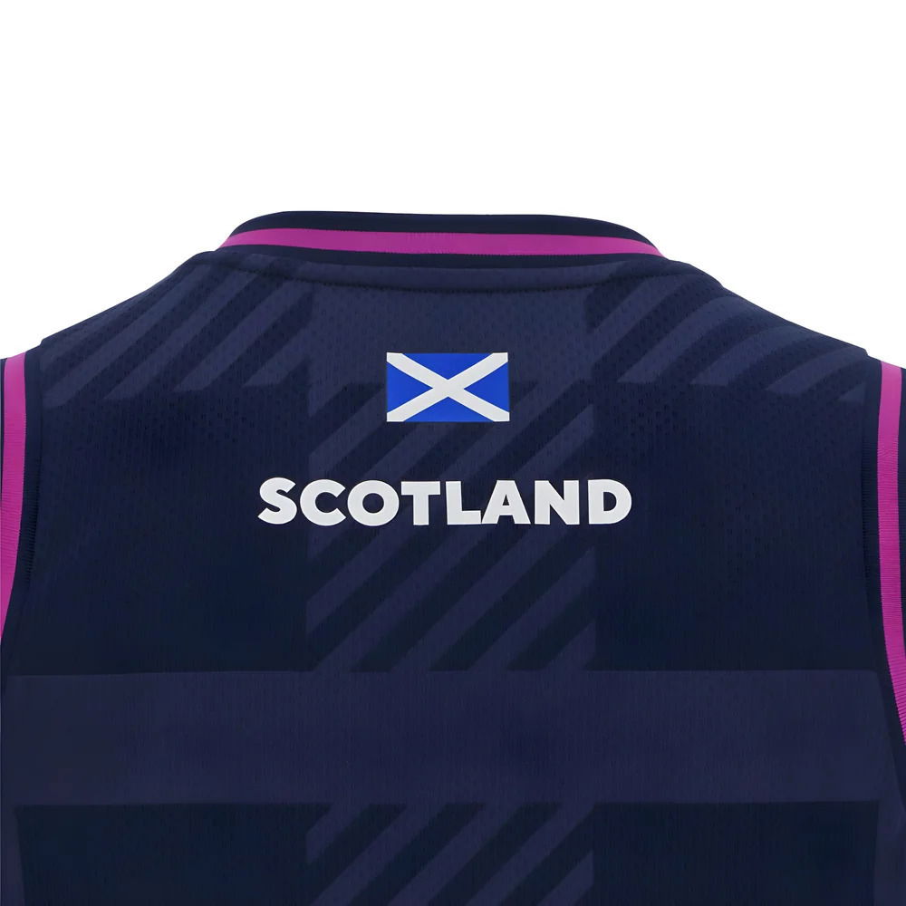 2025-2026 Scotland Rugby Basketball Singlet (Navy)