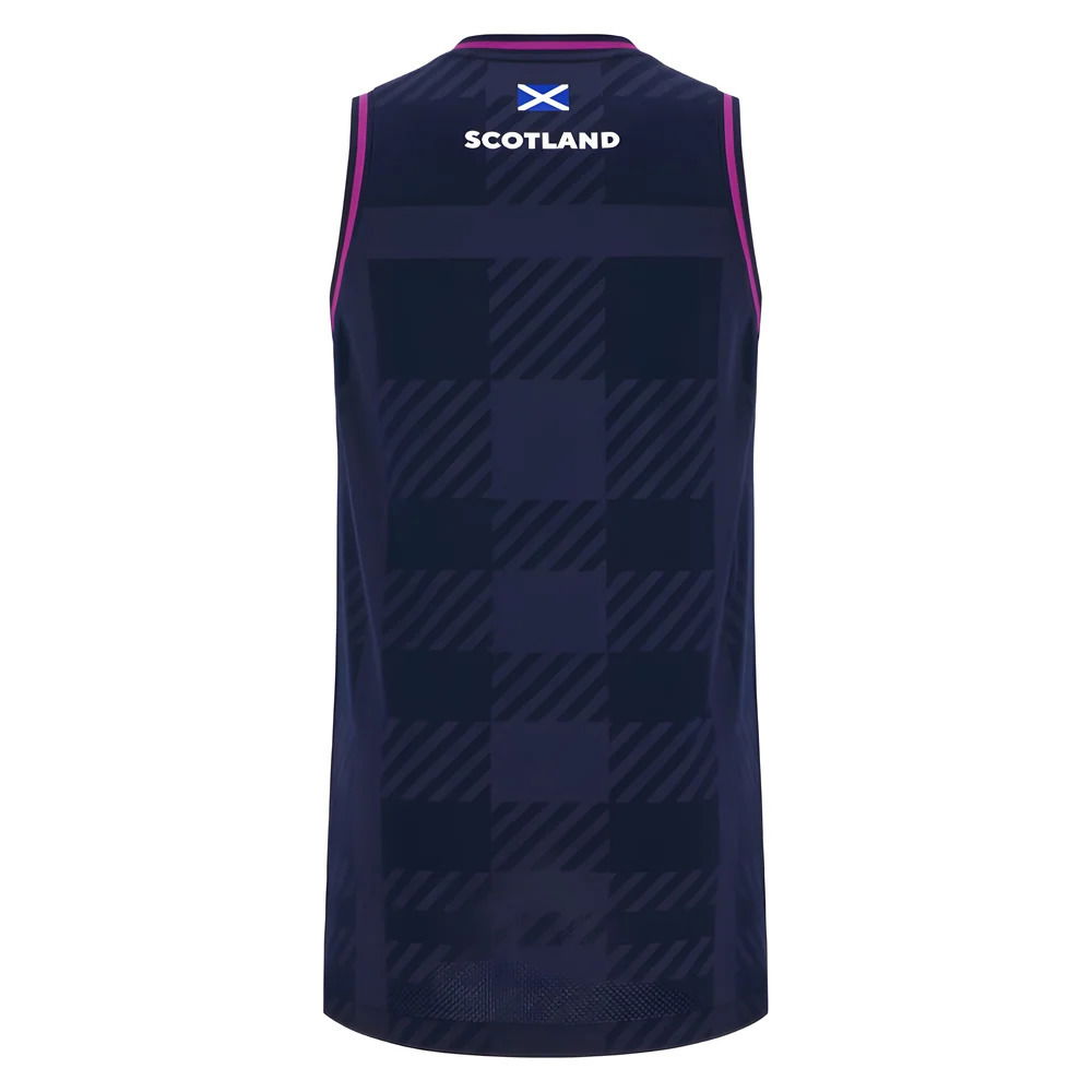 2025-2026 Scotland Rugby Basketball Singlet (Navy)