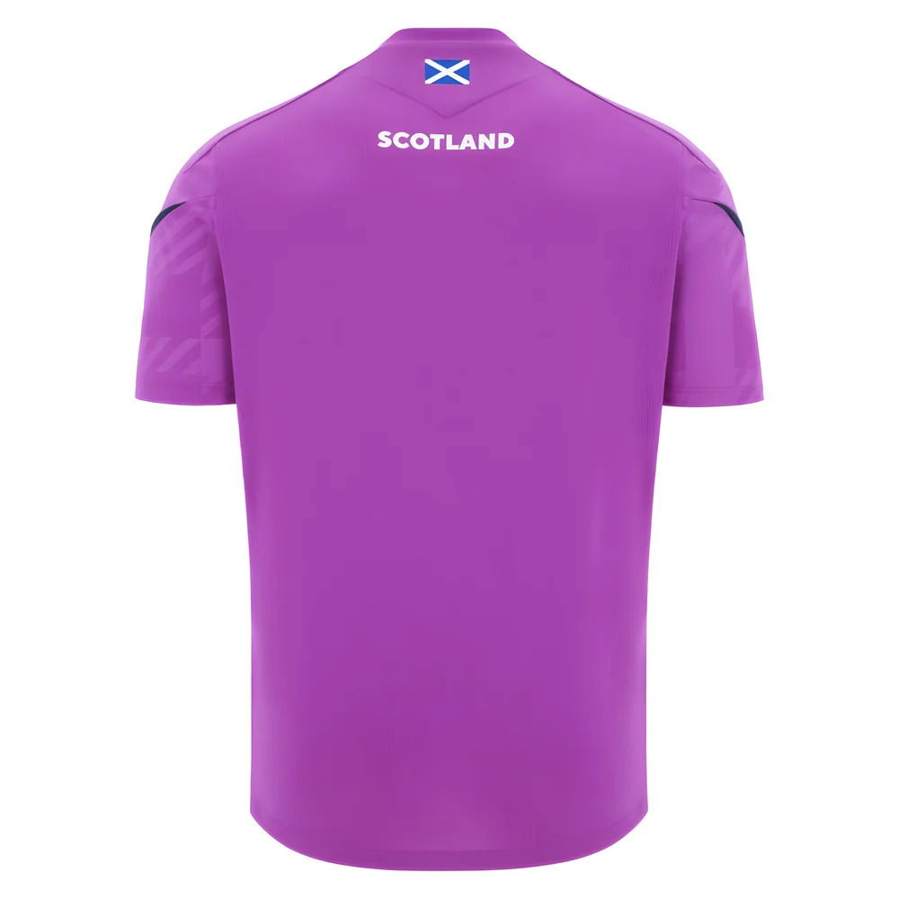 2025-2026 Scotland Rugby Training Poly Shirt (Purple)