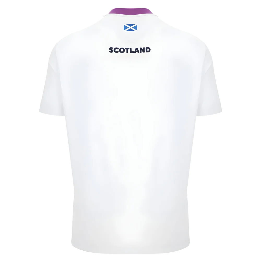 2025-2026 Scotland Rugby Ath Cotton Tee (White)