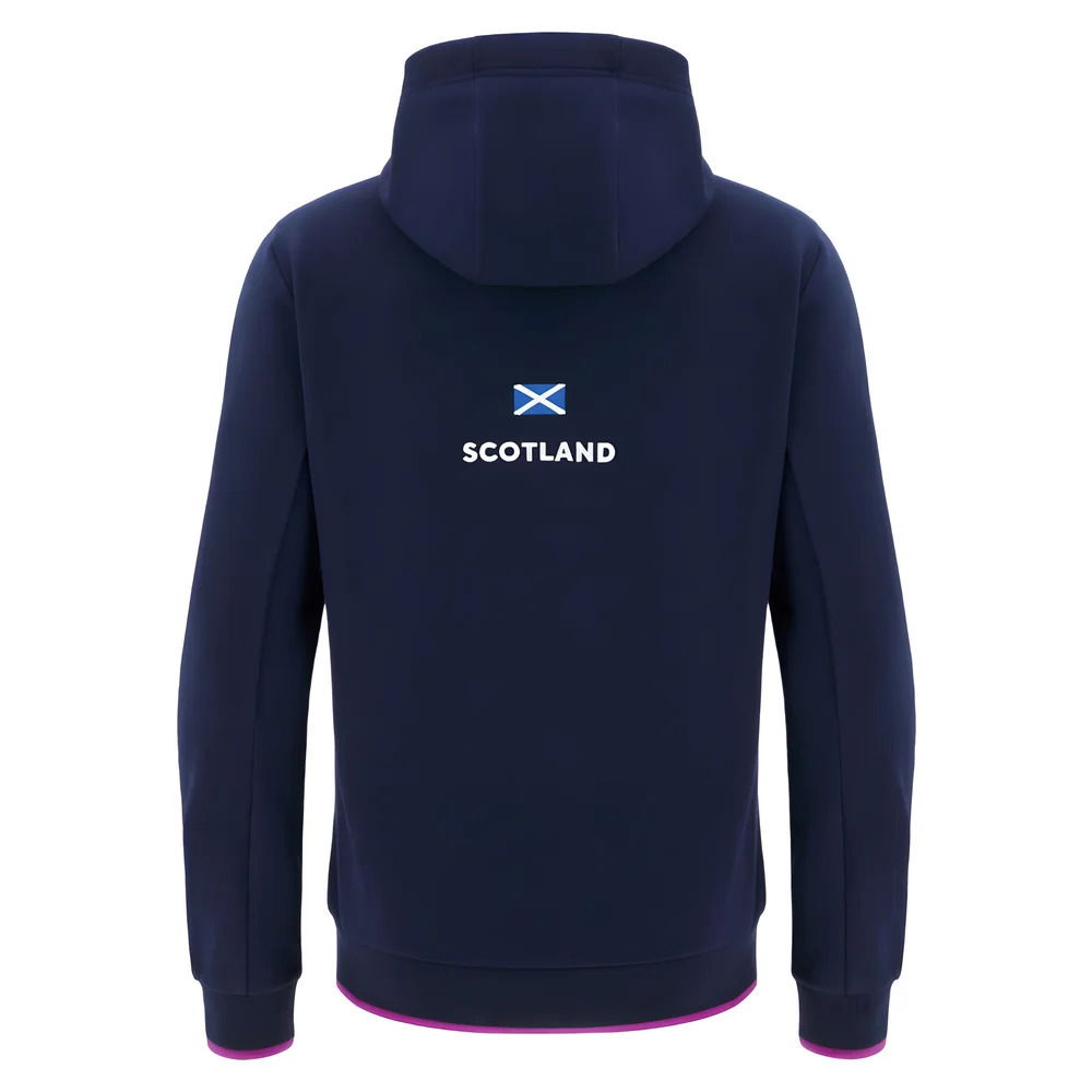 2025-2026 Scotland Rugby Travel Hoody (Navy)