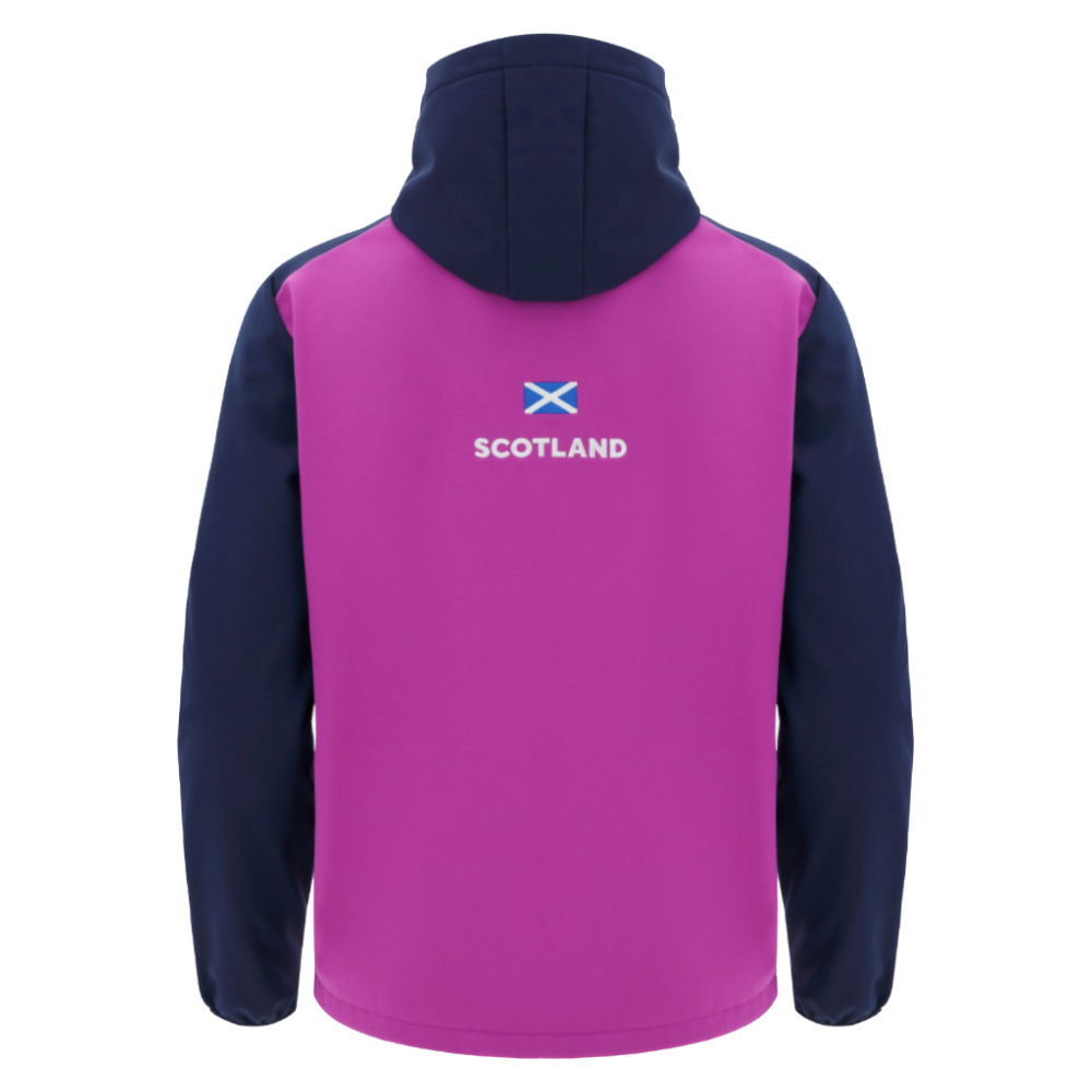 2025-2026 Scotland Rugby Softshell Jacket (Navy) - Kids