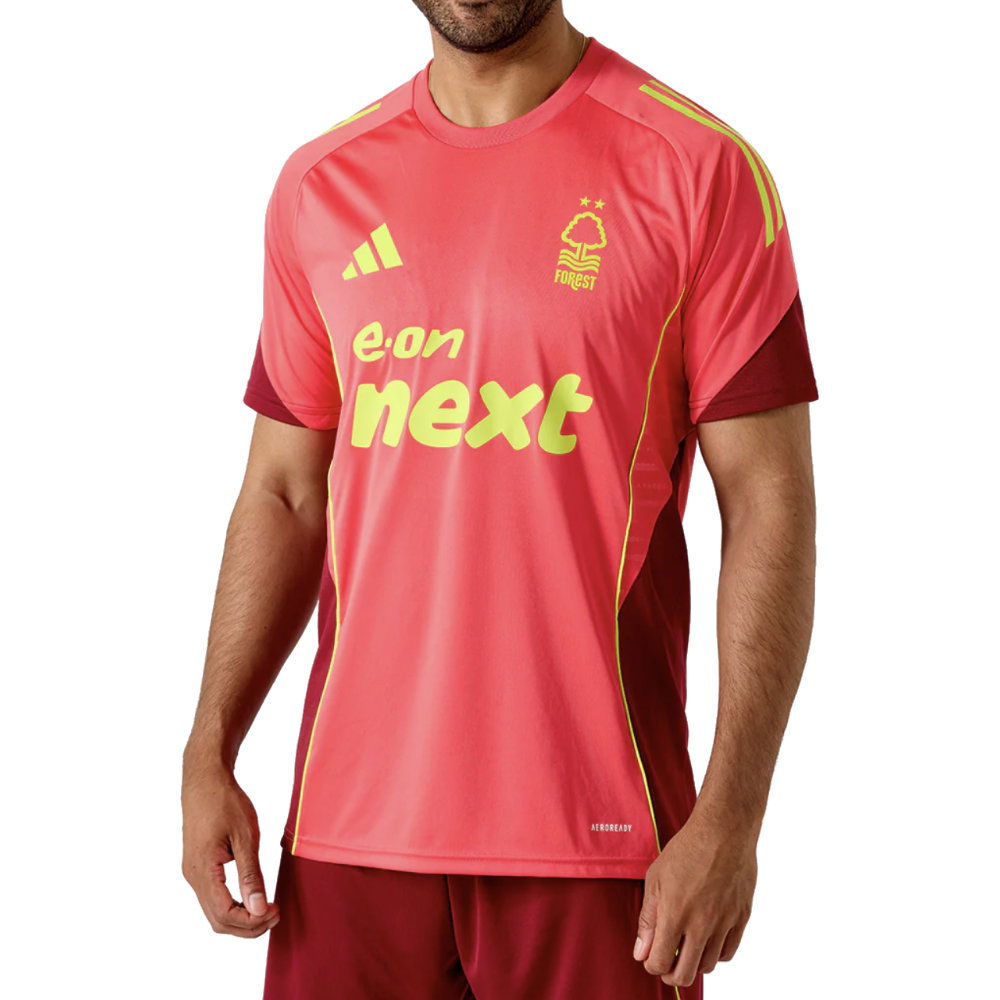 2025-2026 Nottingham Forest Training Shirt (Core Pink) (Your Name)