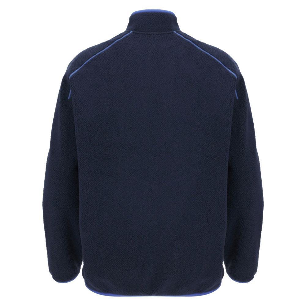 2025-2026 Italy FIR Rugby Ath Teddy Jacket (Navy)