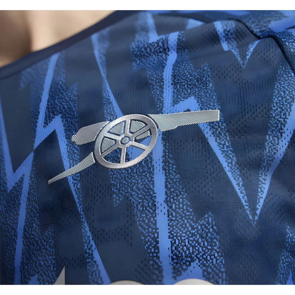 2025-2026 Arsenal Authentic Long Sleeve Away Shirt