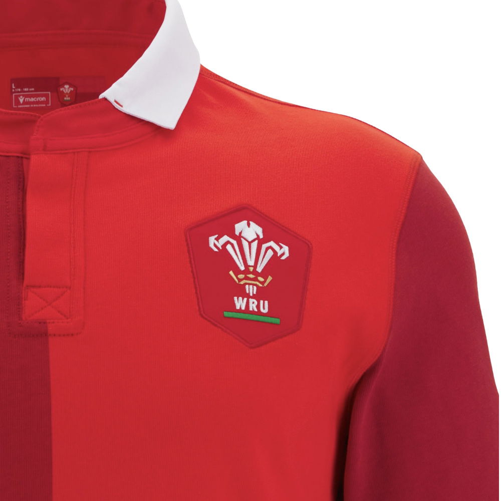 2025-2026 Wales WRU Home Cotton Rugby Shirt
