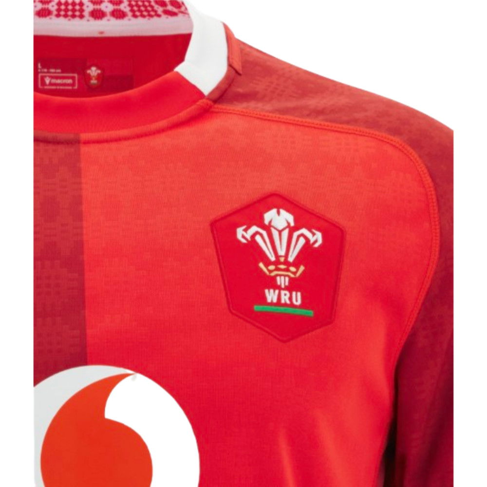2025-2026 Wales WRU Home Replica Rugby Shirt