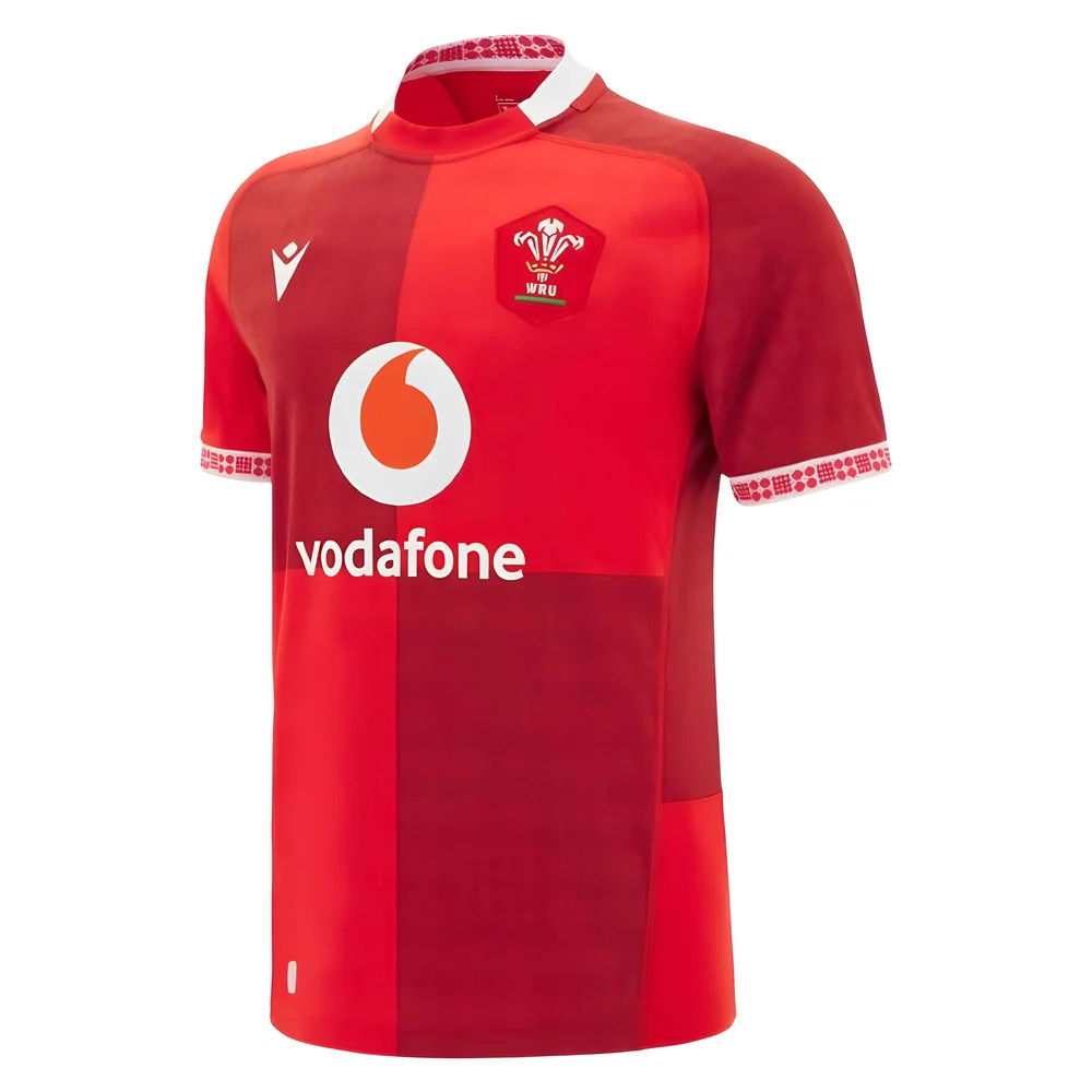 2025-2026 Wales WRU Home Replica Rugby Shirt (Adams 11)