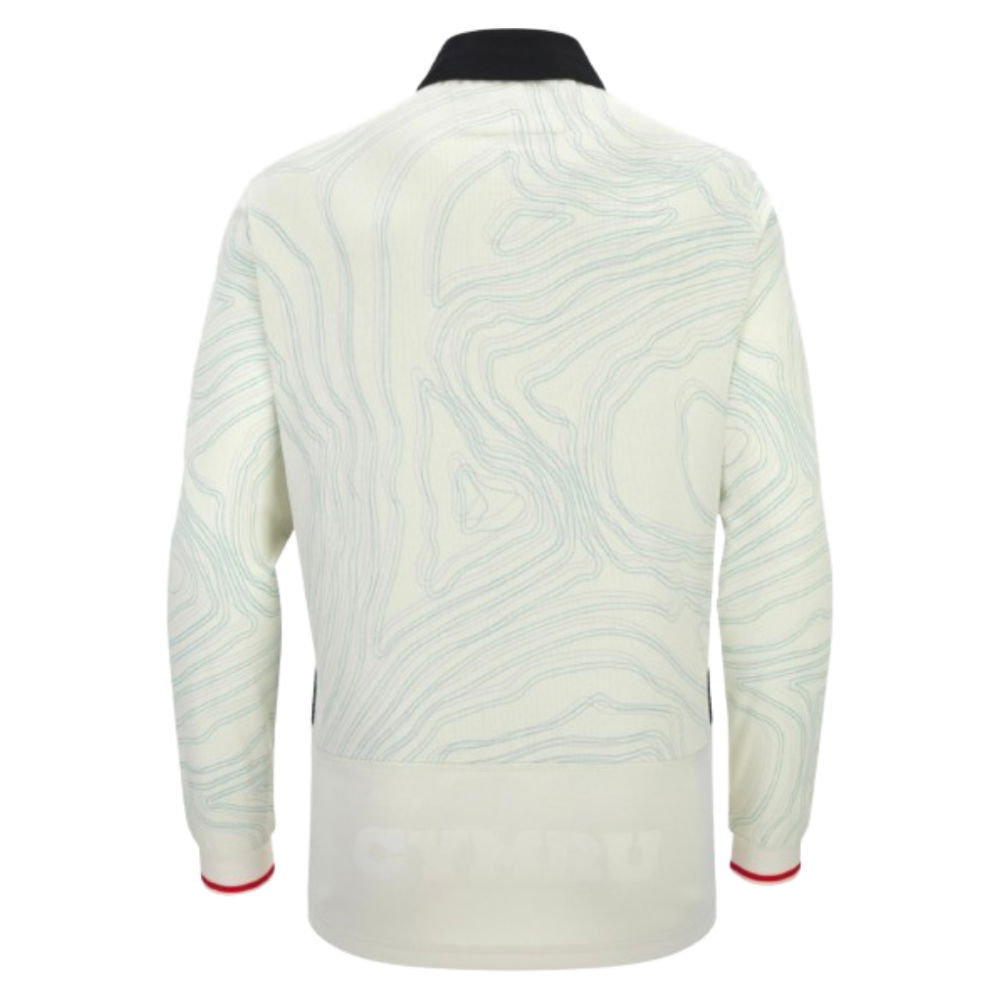 2025-2026 Wales WRU Rugby Away Cotton LS Shirt
