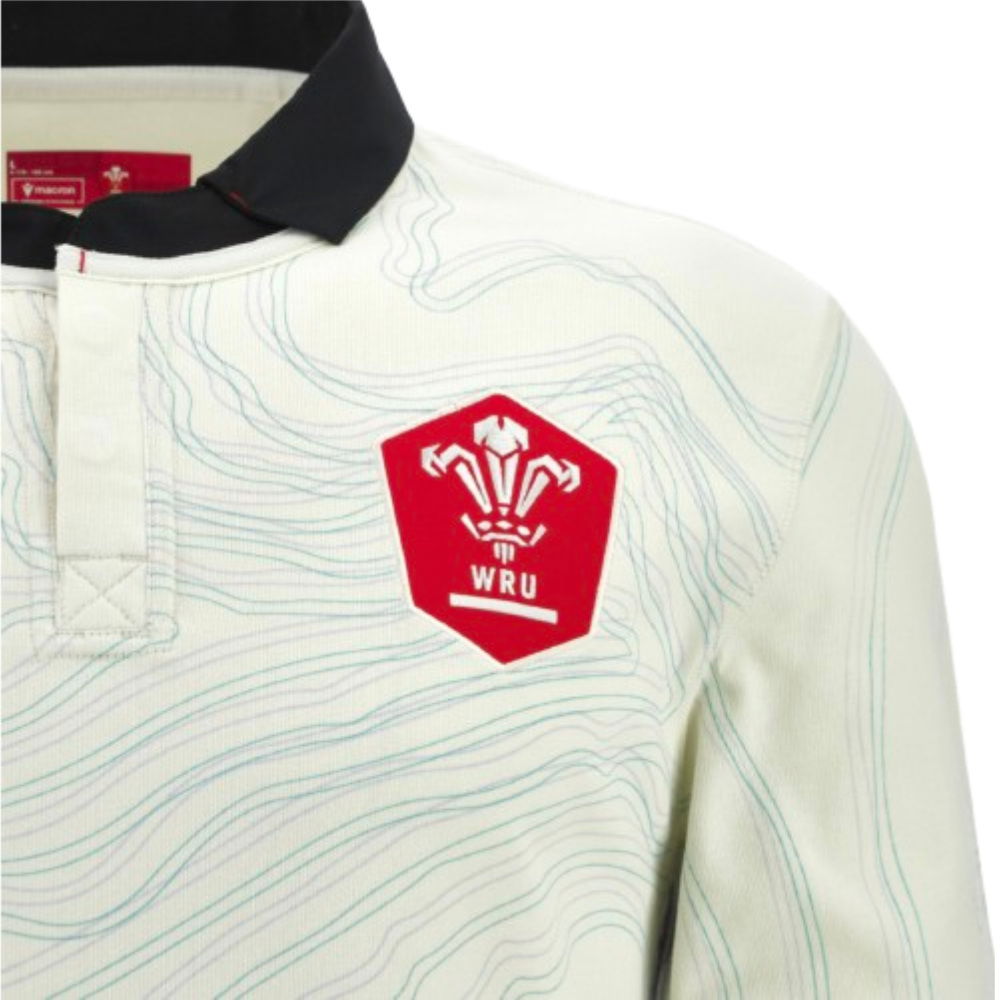 2025-2026 Wales WRU Rugby Away Cotton LS Shirt