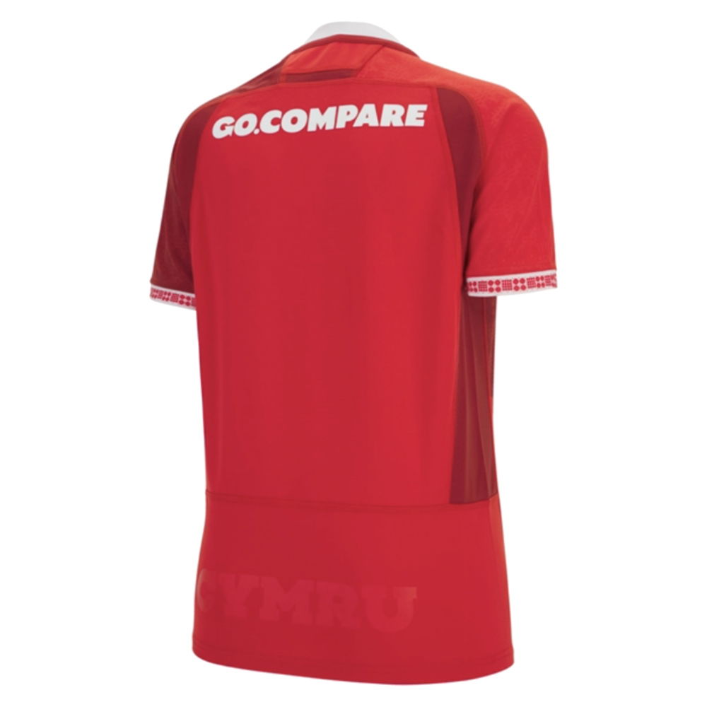 2025-2026 Wales WRU Home Rugby Shirt (Womens)