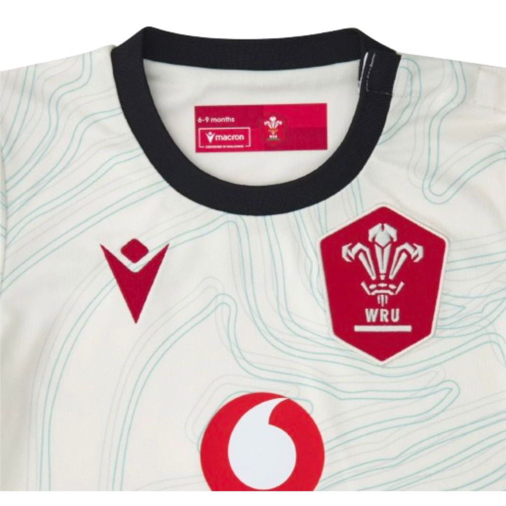 2025-2026 Wales WRU Away Baby Rugby Shirt