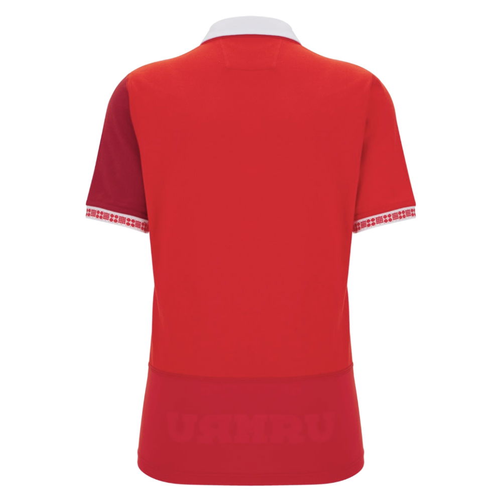 2025-2026 Wales WRU Home Cotton Rugby Shirt (Womens)