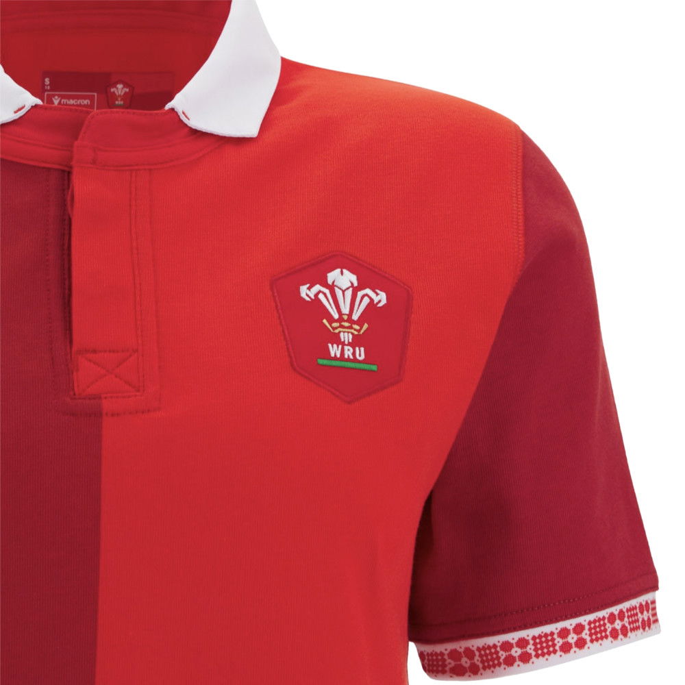 2025-2026 Wales WRU Home Cotton Rugby Shirt (Womens)