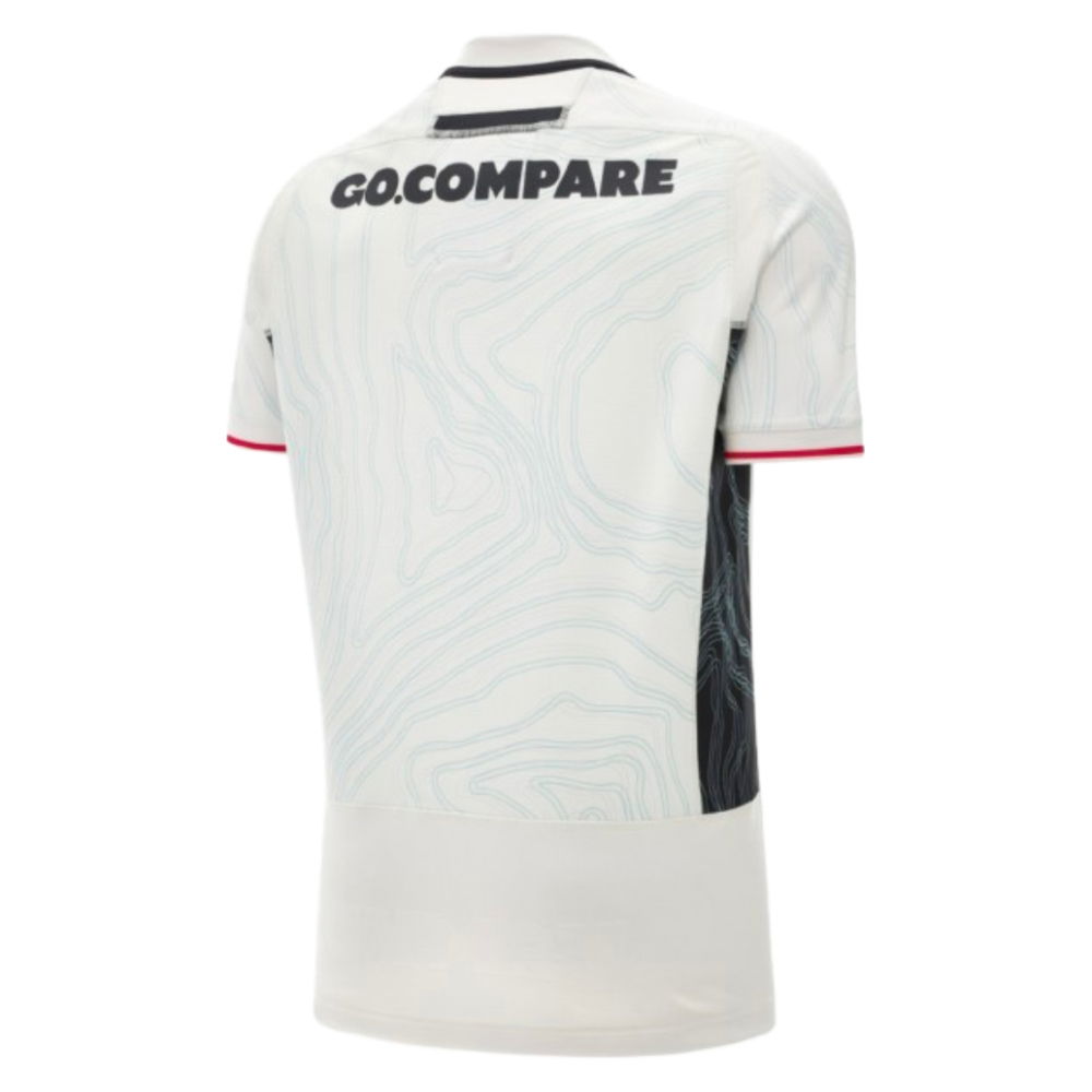 2025-2026 Wales WRU Away Slim Fit Rugby Shirt