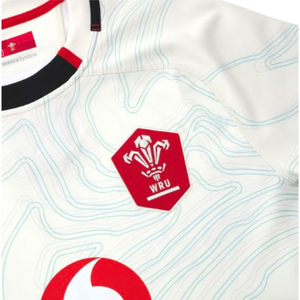 2025-2026 Wales WRU Away Slim Fit Rugby Shirt