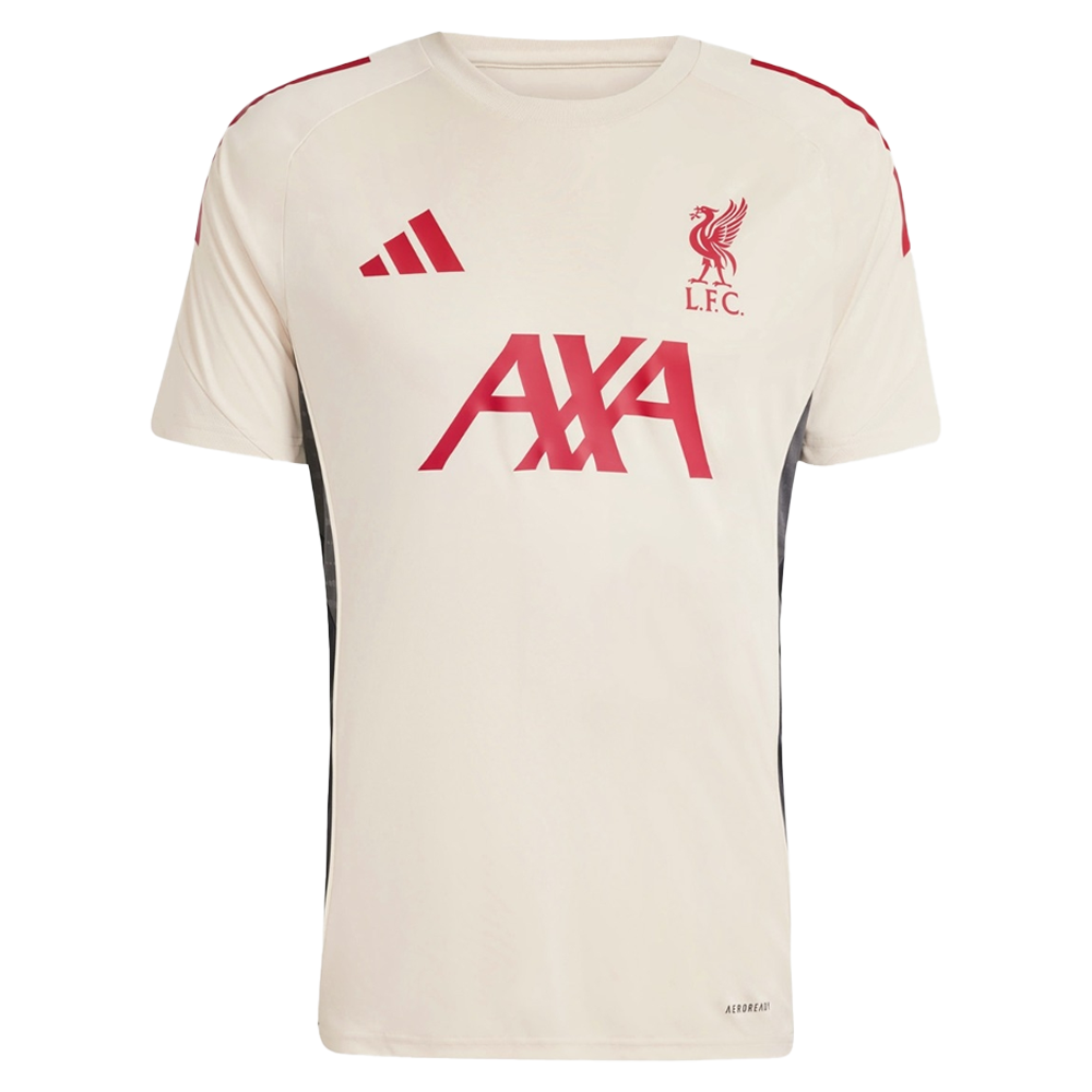 2025-2026 Liverpool Training Jersey (White) (M.Salah 11)