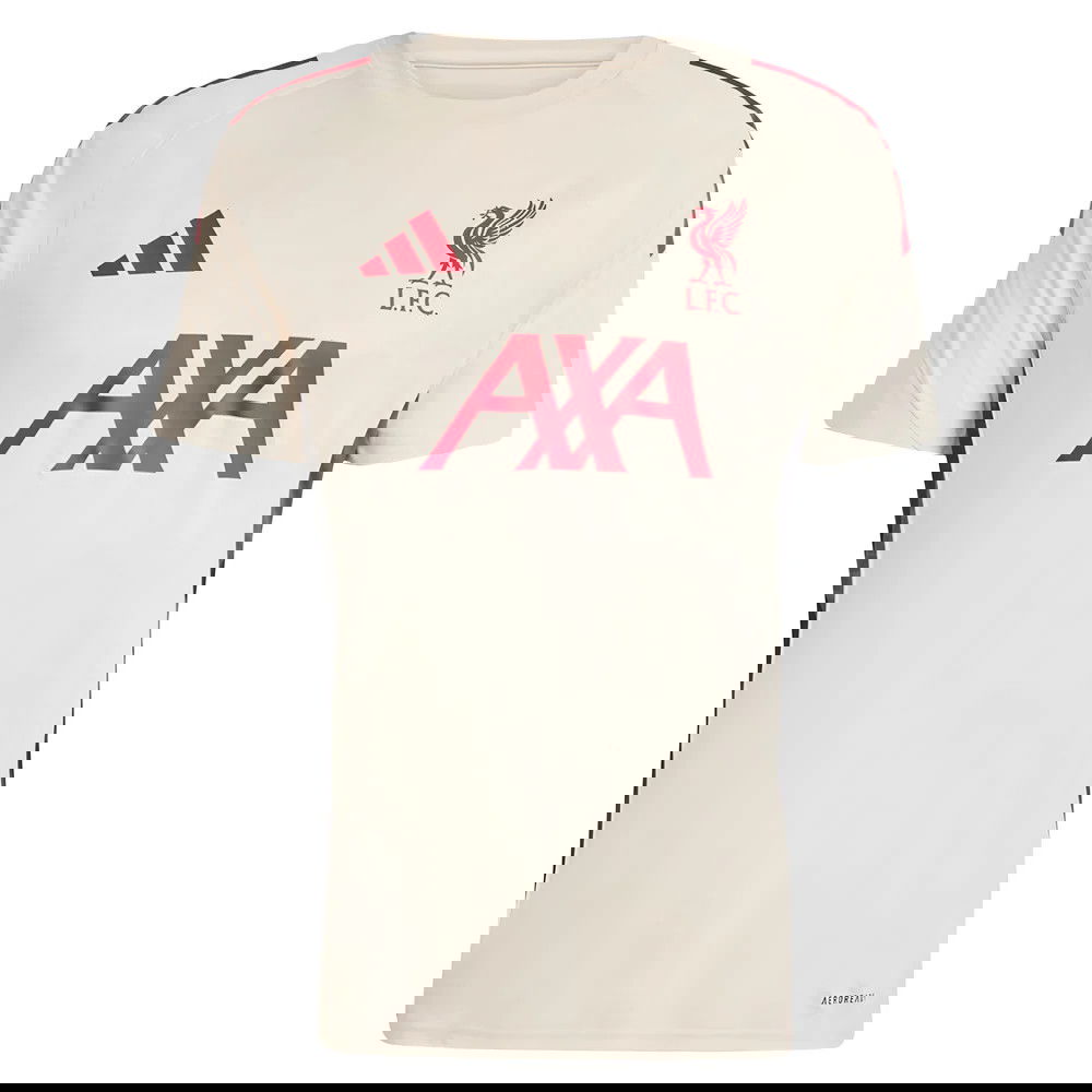 2025-2026 Liverpool Training Jersey (White) - Kids (Rio 73)