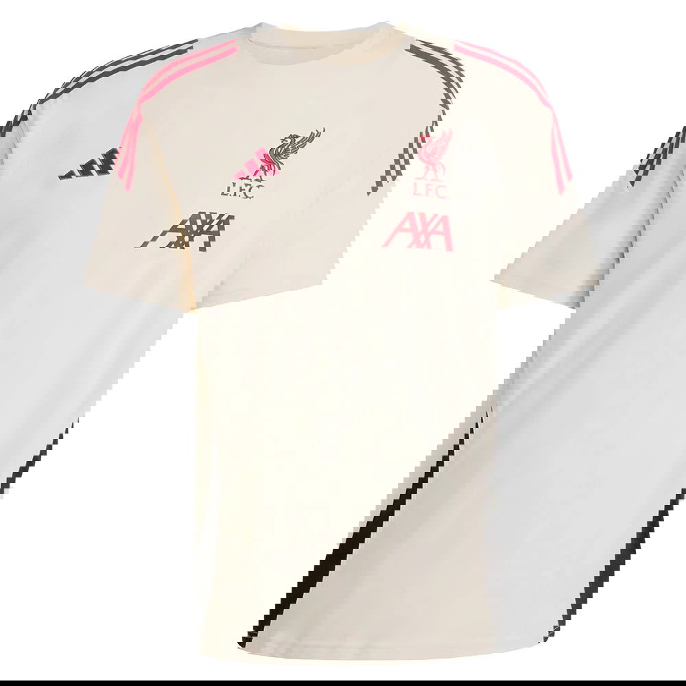 2025-2026 Liverpool Training Tee (White) (Rio 73)