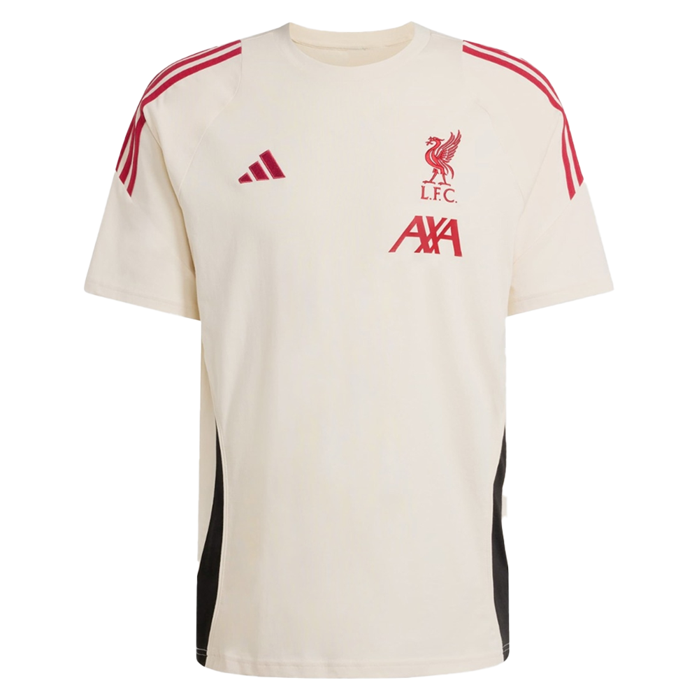2025-2026 Liverpool Training Tee (White) (M.Salah 11)