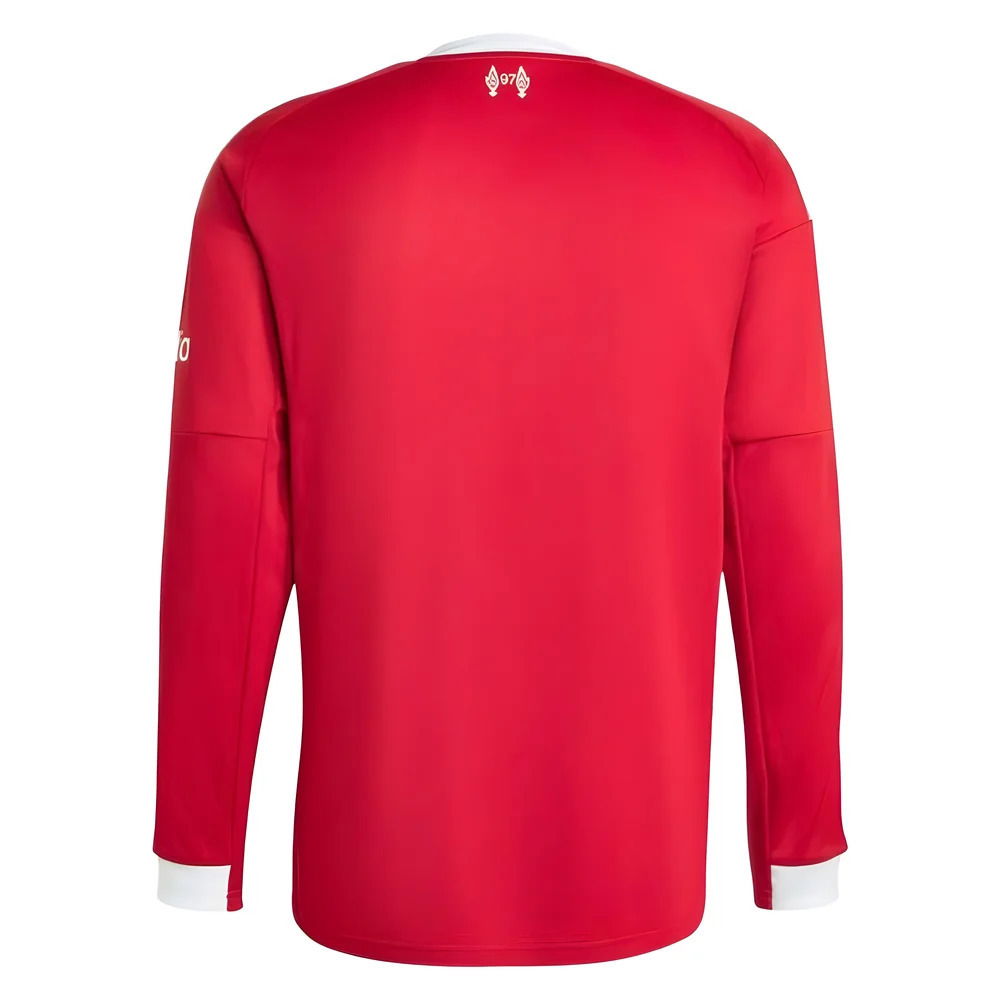 2025-2026 Liverpool Long Sleeve Home Shirt (M.Salah 11)