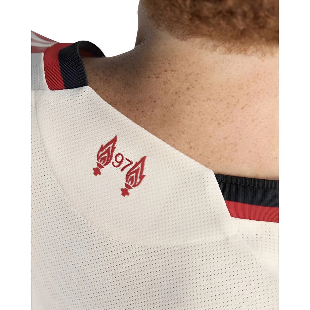 2025-2026 Liverpool Authentic Long Sleeve Away Shirt (M.Salah 11)