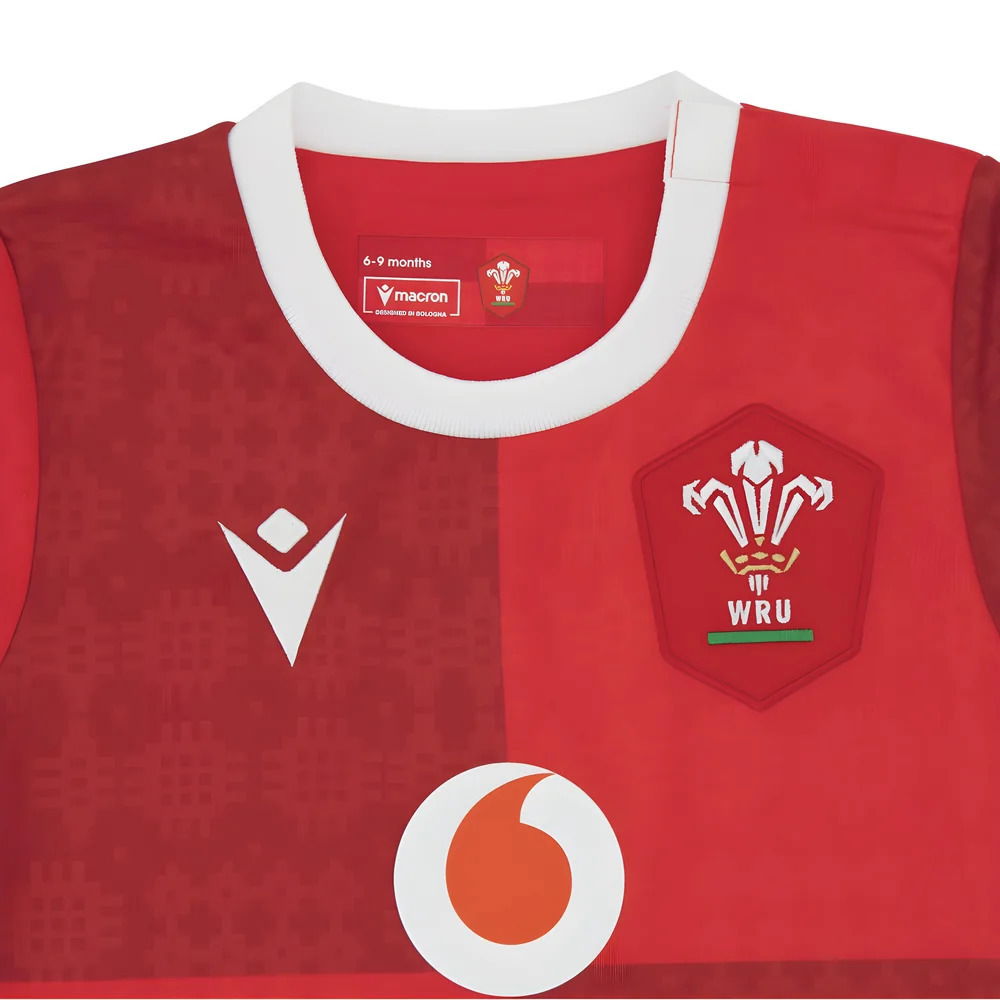 2025-2026 Wales WRU Home Baby Rugby Shirt
