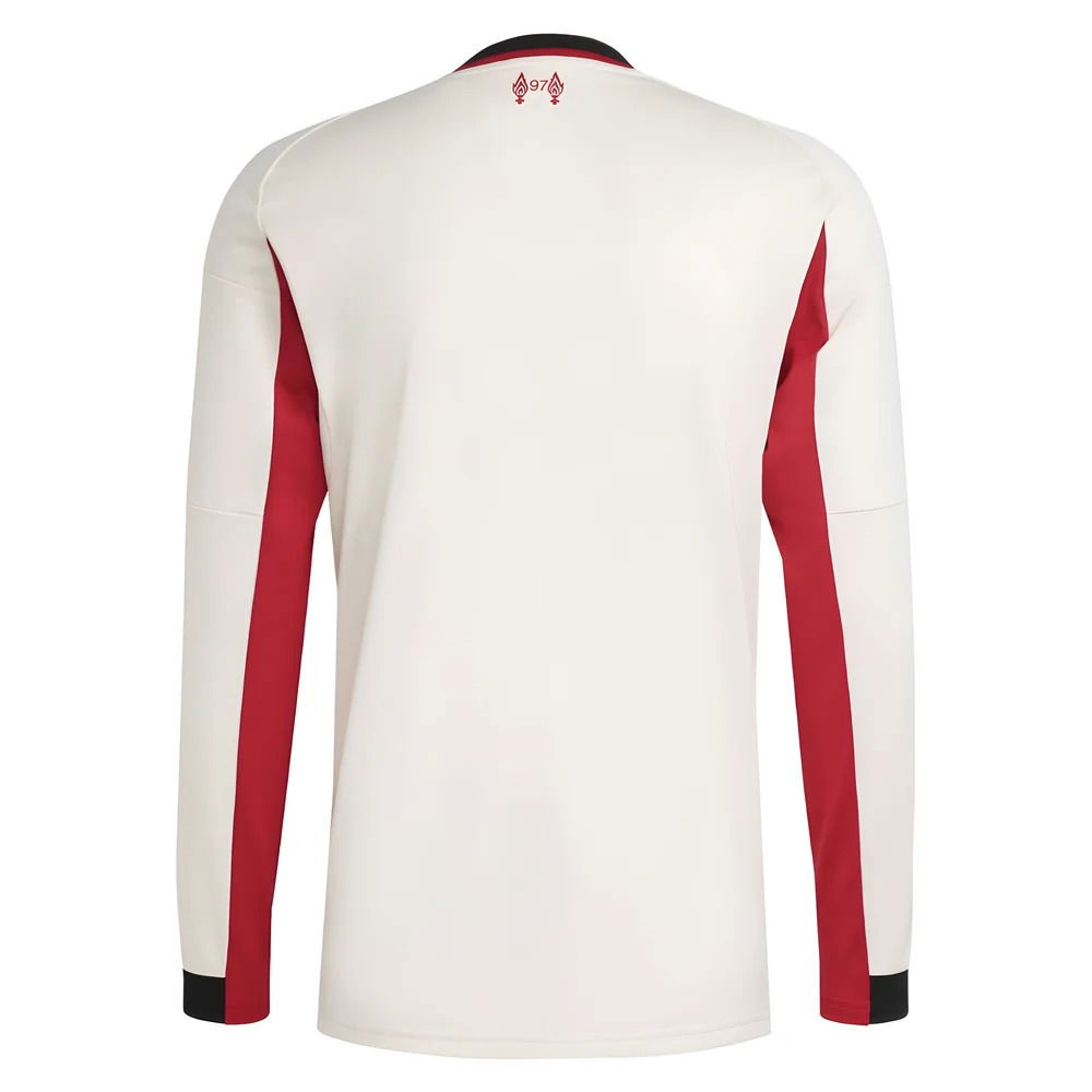 2025-2026 Liverpool Long Sleeve Away Shirt (M.Salah 11)