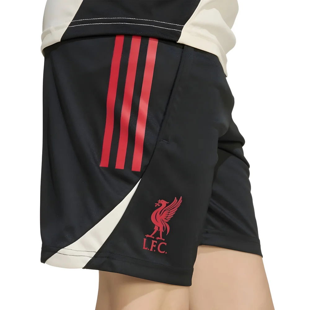 2025-2026 Liverpool Training Shorts (Black) - Kids