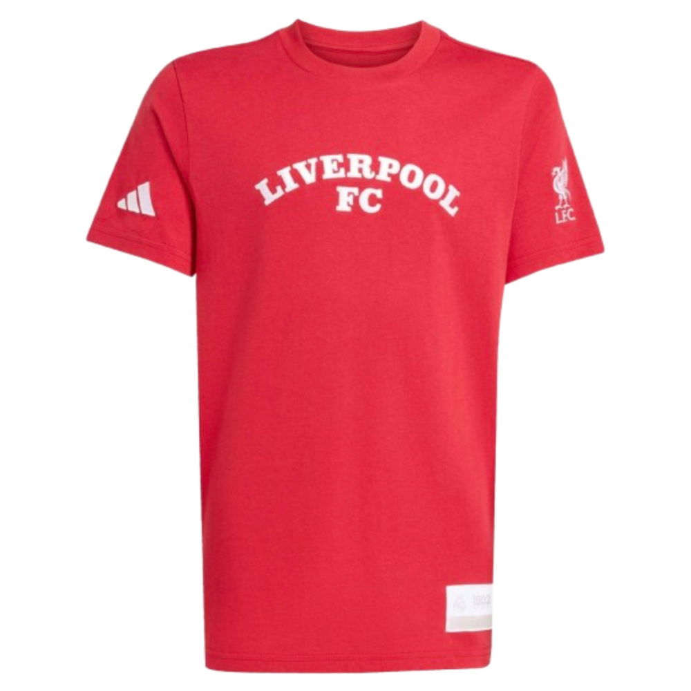 2025-2026 Liverpool US Tee (Red) - Kids (Your Name)