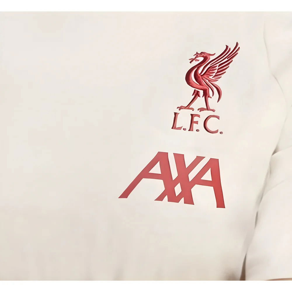 2025-2026 Liverpool Training Tee (White) - Kids (M.Salah 11)