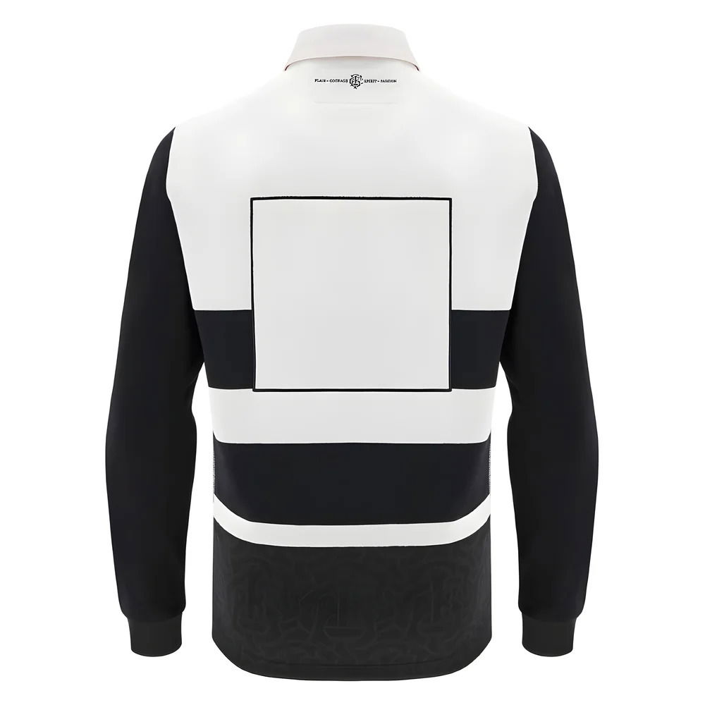 2024-2025 Barbarians Rugby Home LS Cotton Replica Shirt