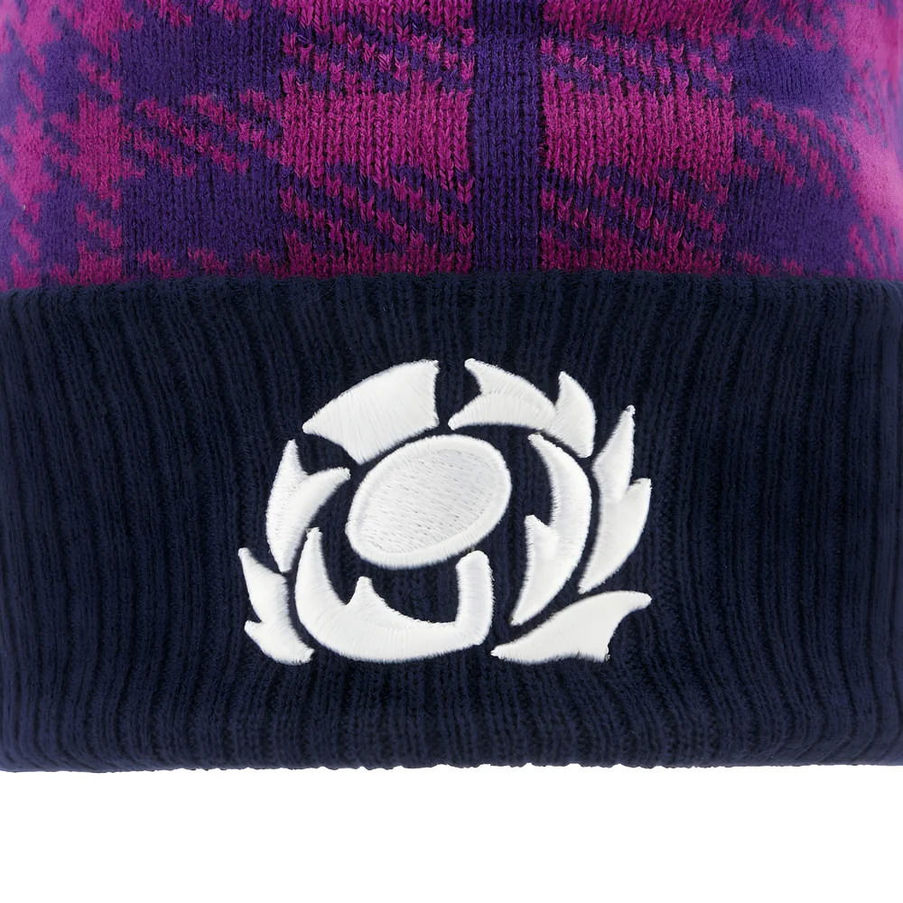 2025-2026 Scotland Rugby Pom Pom Beanie (Purple)