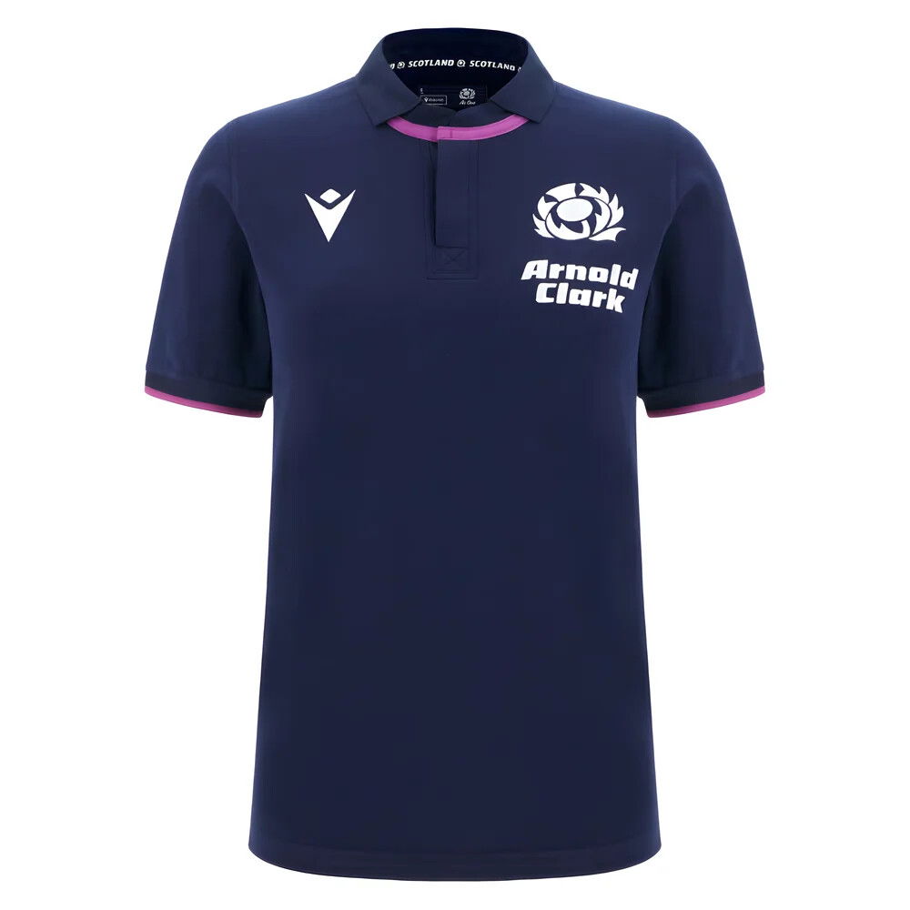 2025-2026 Scotland Home Cotton Rugby Shirt (Womens) (Your Name)