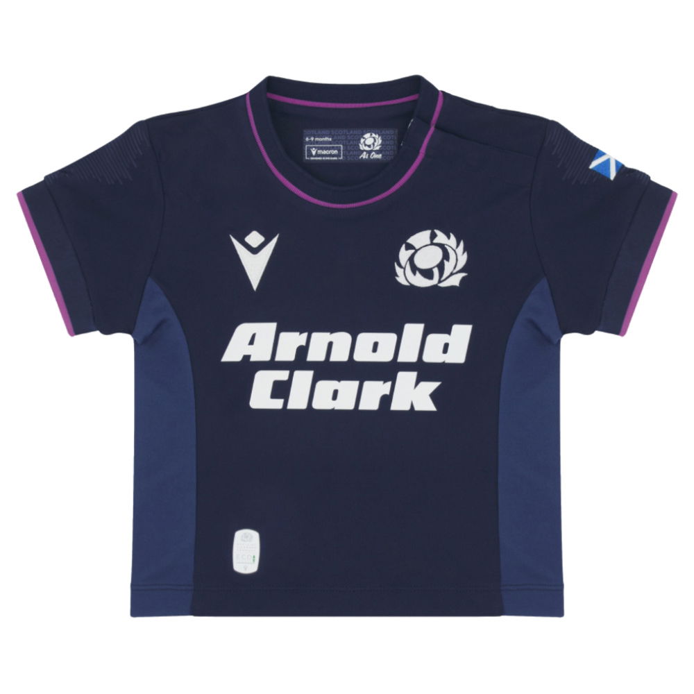 2025-2026 Scotland Rugby Home Baby Shirt (Your Name)