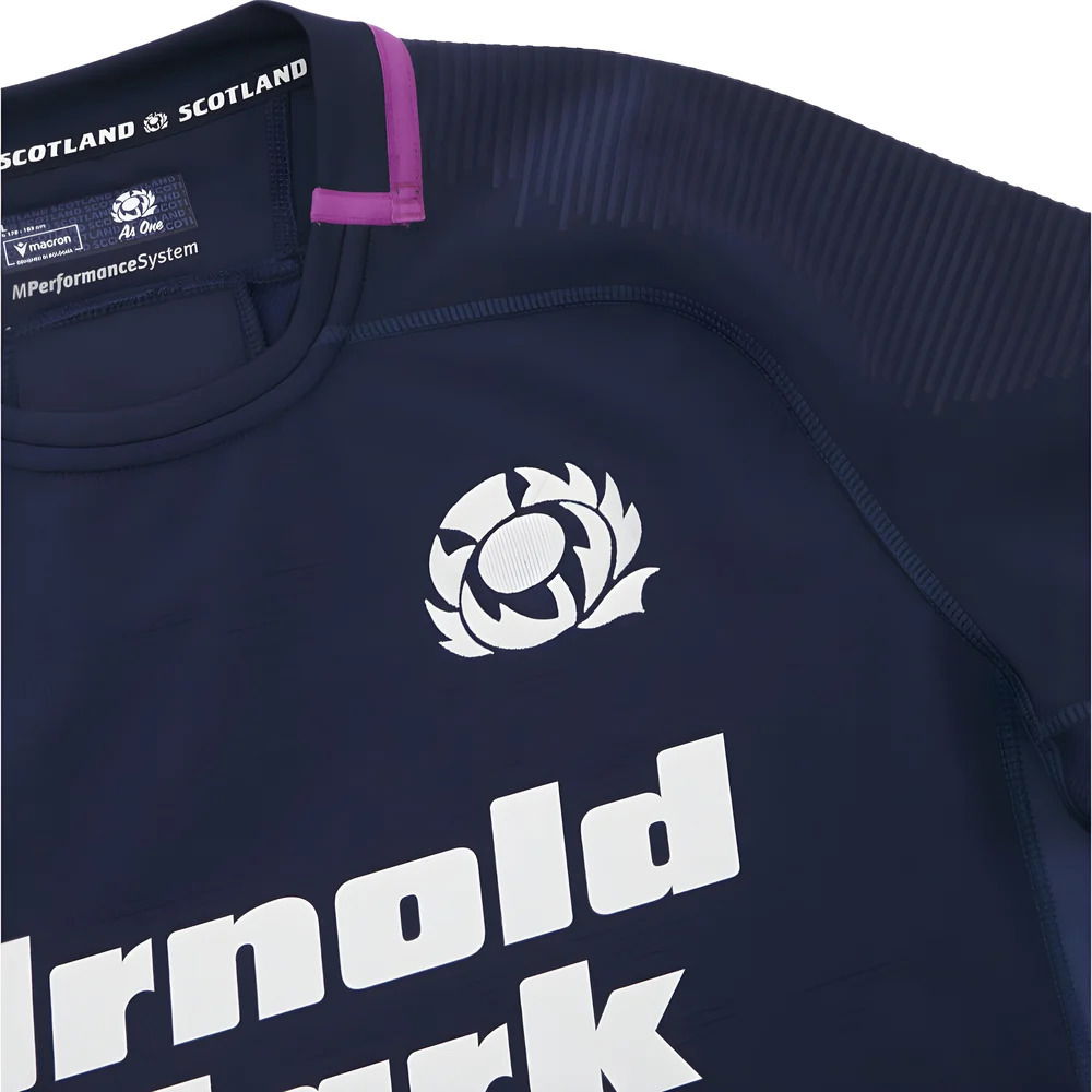 2025-2026 Scotland Home Rugby Slim Fit Shirt
