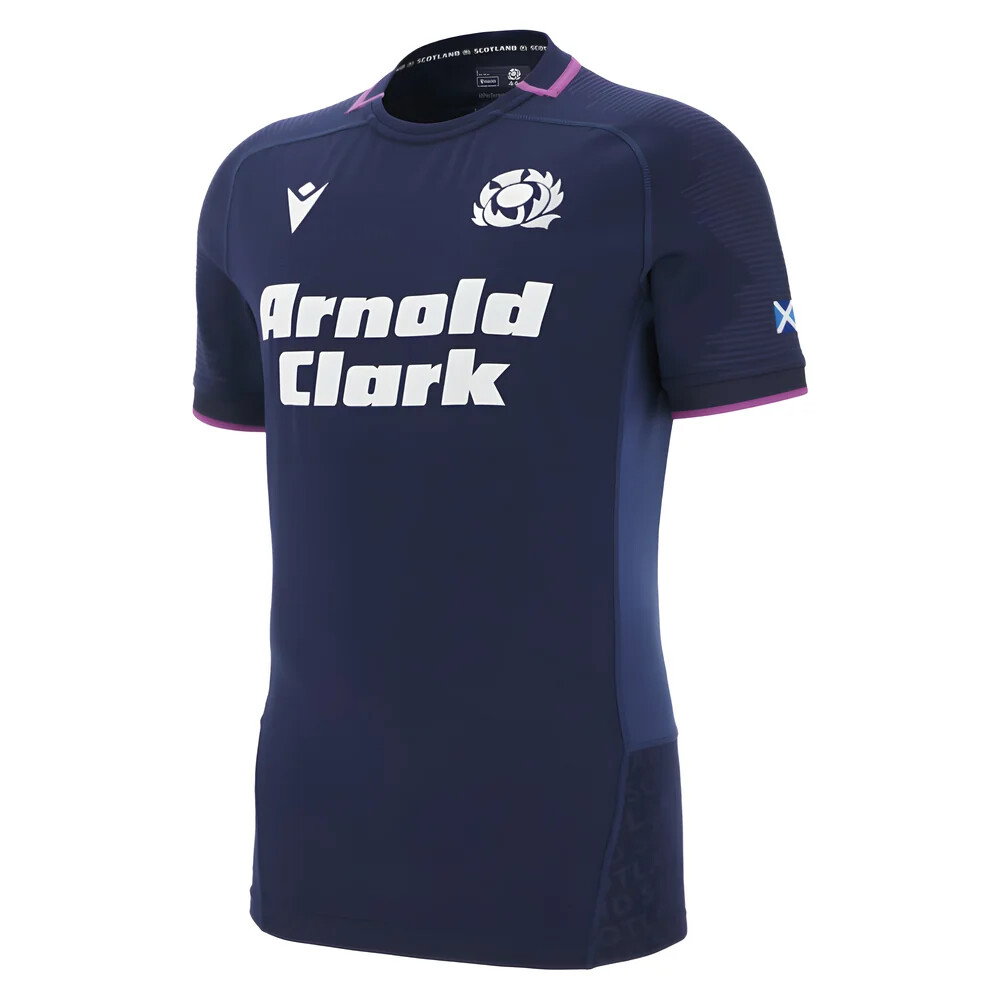 2025-2026 Scotland Home Rugby Slim Fit Shirt (Your Name)