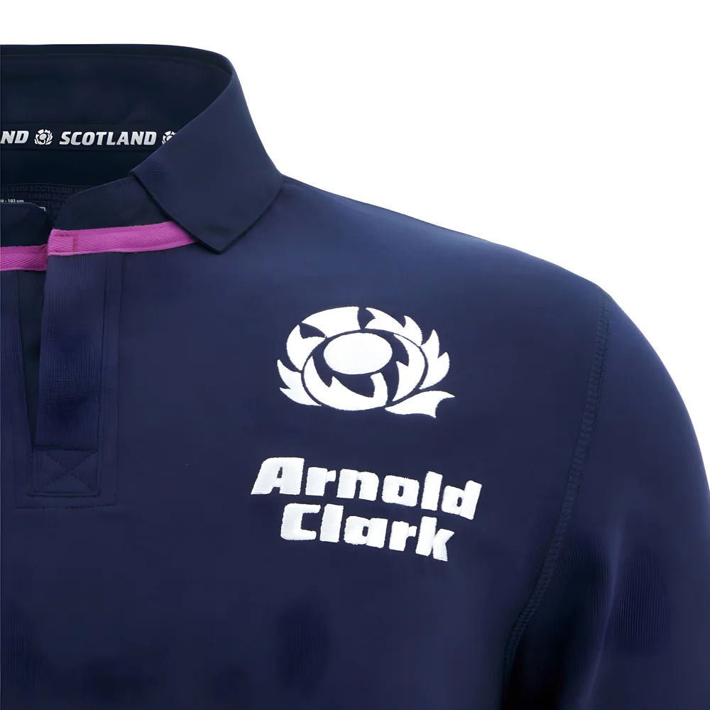 2025-2026 Scotland Rugby LS Cotton Home Shirt
