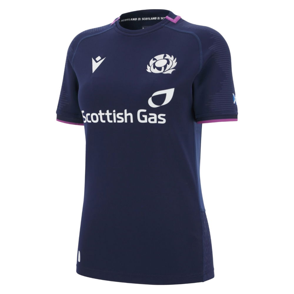 2025-2026 Scotland Rugby Poly Replica Shirt (Womens) (Laidlaw 9)