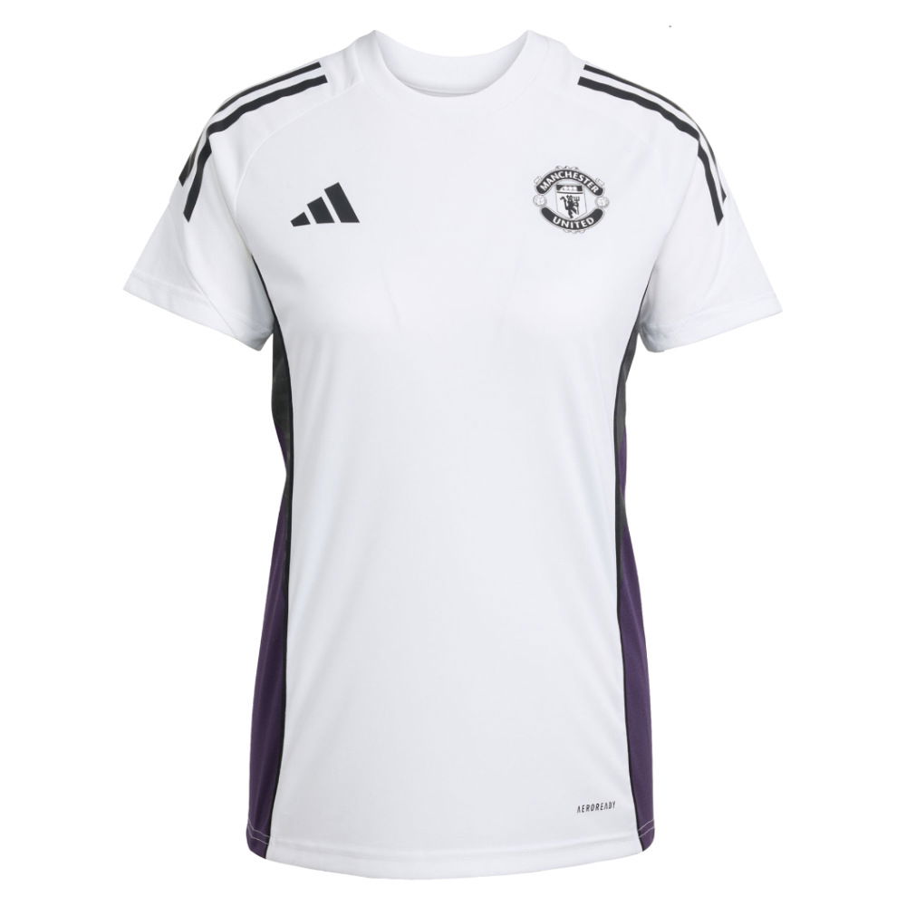 2025-2026 Man Utd Training Jersey (White) - Womens (Your Name)