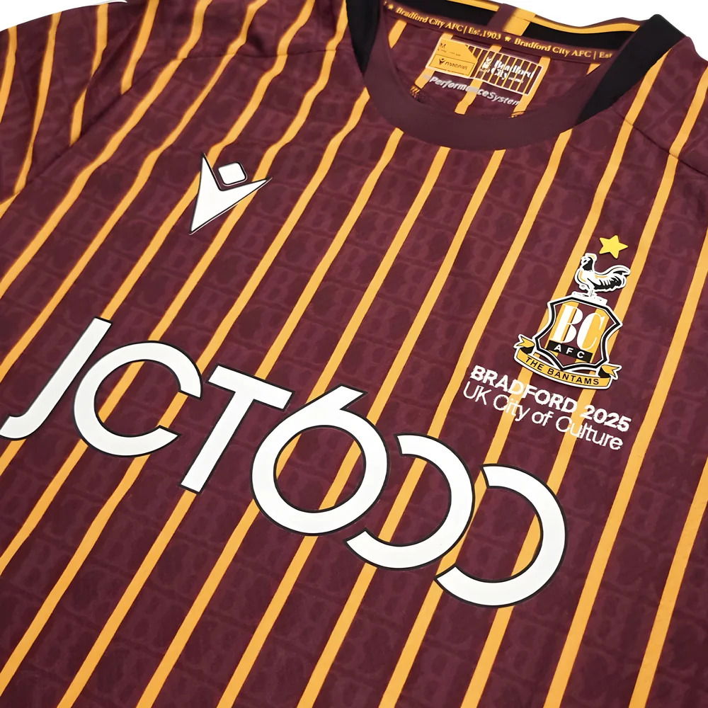 2025-2026 Bradford City Home Shirt