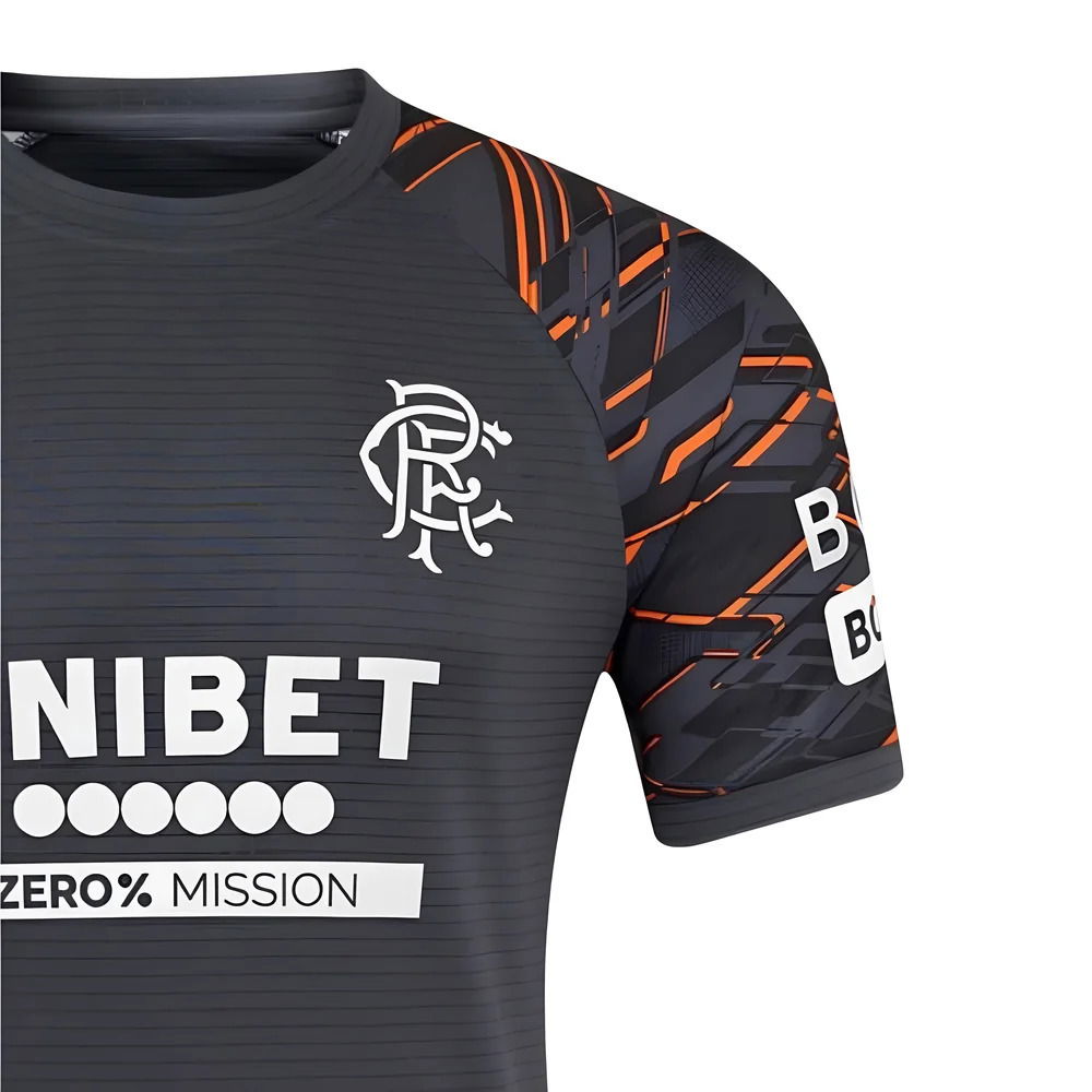 2025-2026 Rangers Away Goalkeeper Shirt (Black)