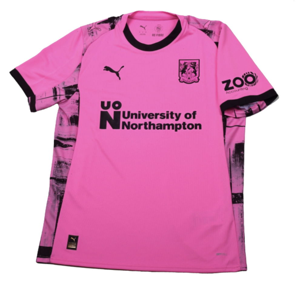 2025-2026 Northampton Town Away Shirt (Your Name)
