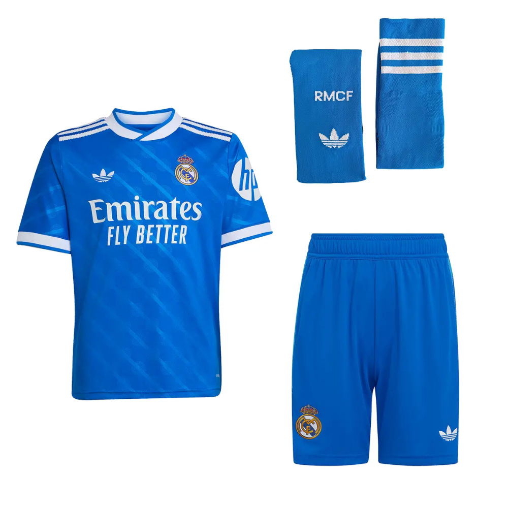 2025-2026 Real Madrid Third Mini Kit (Rodrygo 11)