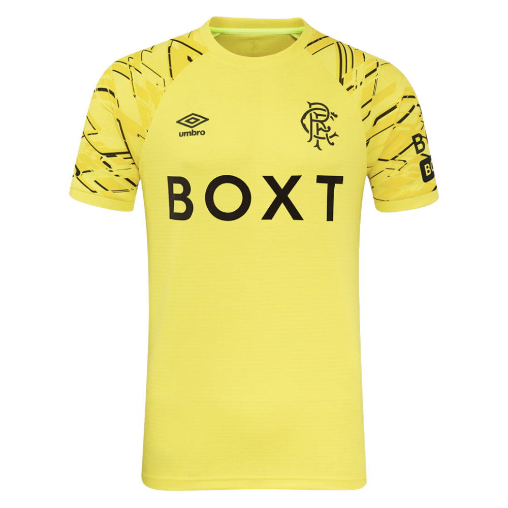 2025-2026 Rangers Home Goalkeeper Shirt (Yellow) - Kids (Butland 1)